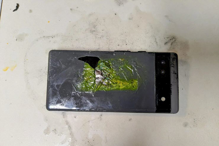 google pixel 6a lỗi pin