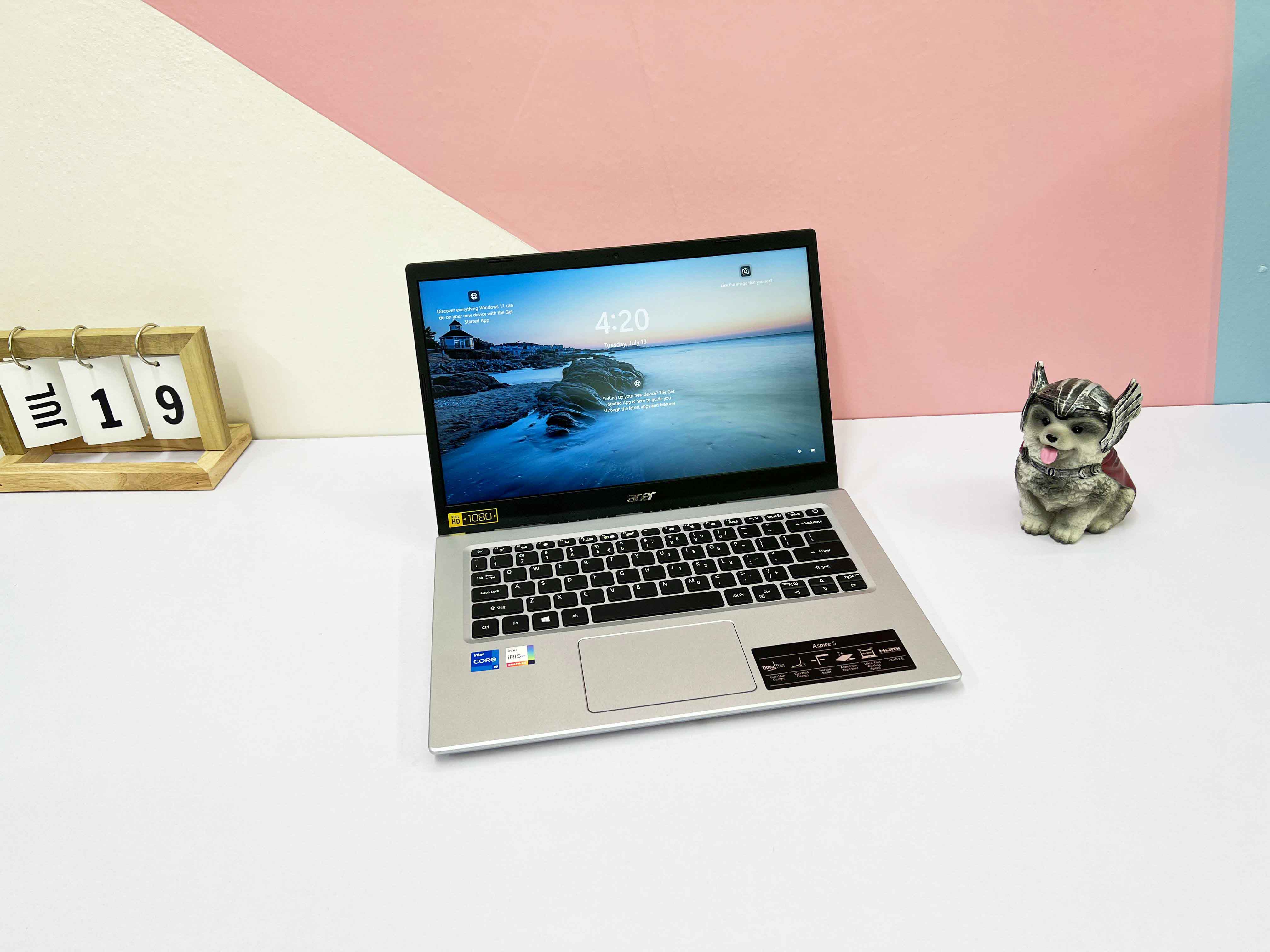Acer Aspire 5 A514-54-501Z (Core I5-1135G7 | RAM 8GB | SSD M.2 256GB | 14 Inch FHD IPS 1920x1080 | Card Intel Iris Xe Graphics )
