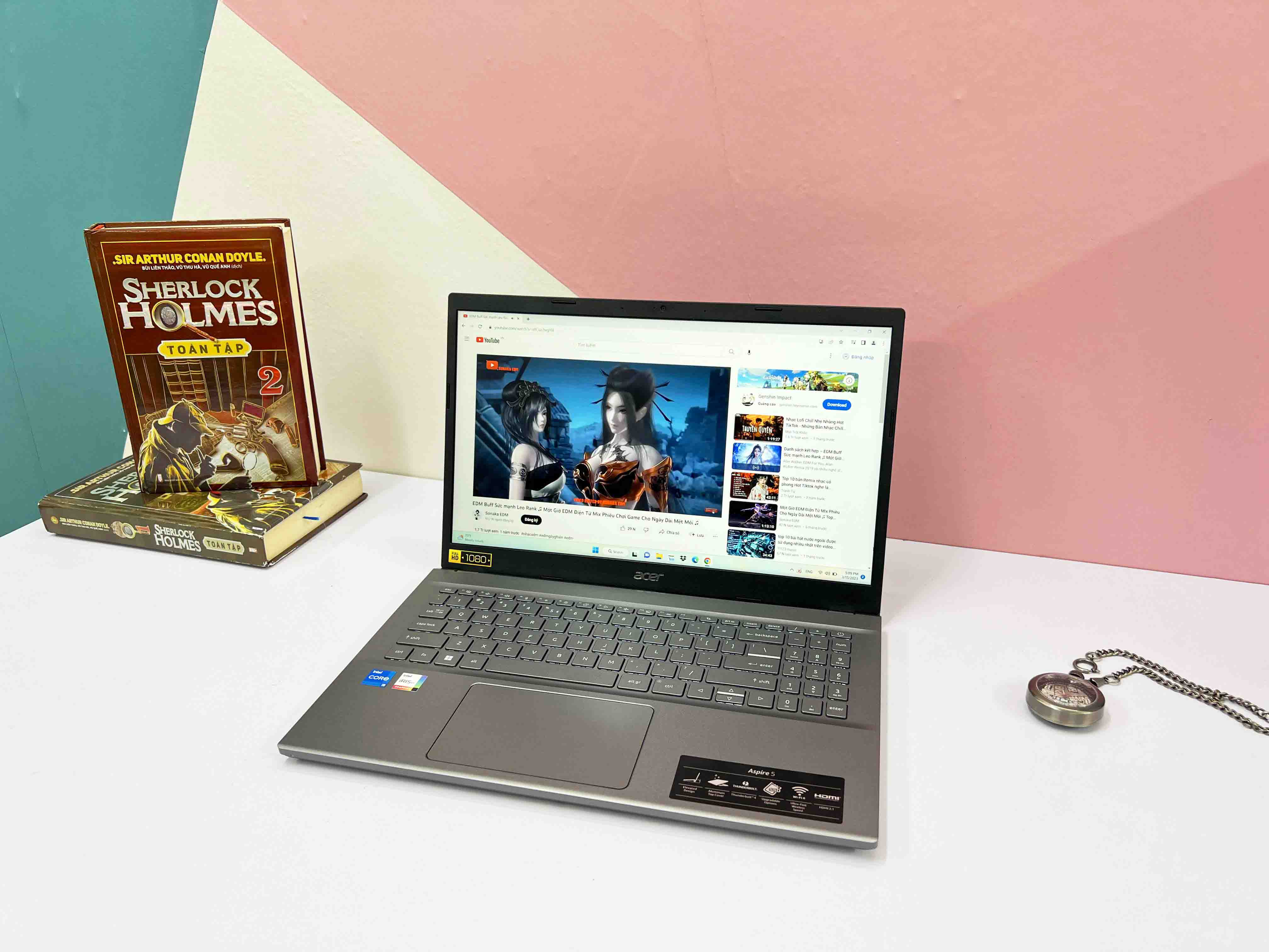 Acer Aspire 5 A515-57-52Y2 (Core I5-1235U | RAM 8GB | SSD M.2 512GB | 15.6 Inch FHD IPS | Card Intel Iris Xe Graphics)