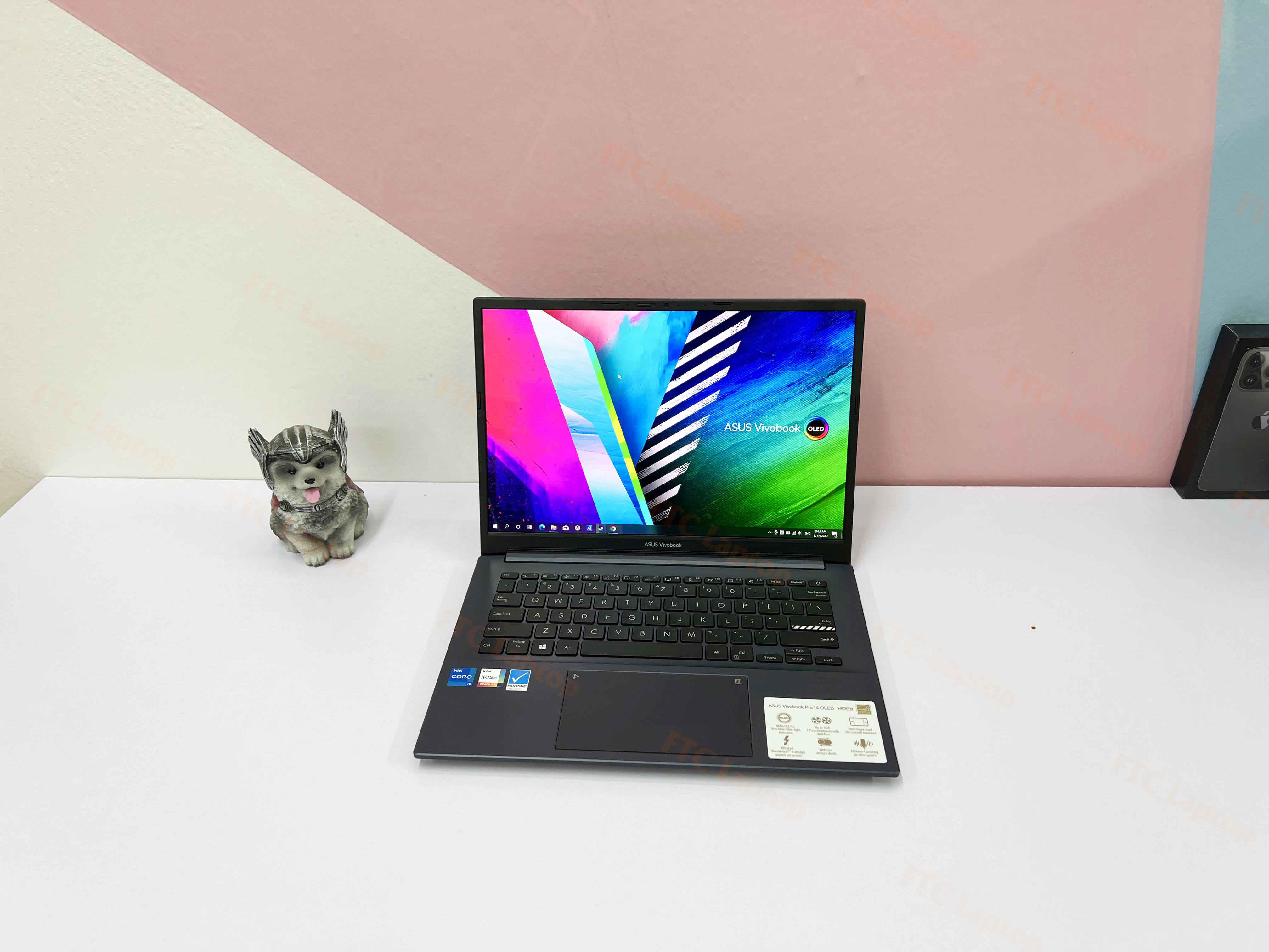 ASUS VivoBook Pro 14 OLED K3400PA-WH51 (Intel Core I5-11300H | RAM 8GB |SSD M.2 NVMe 256GB | 14" WQXGA OLED | Card Intel Iris Xe Graphics G7 )