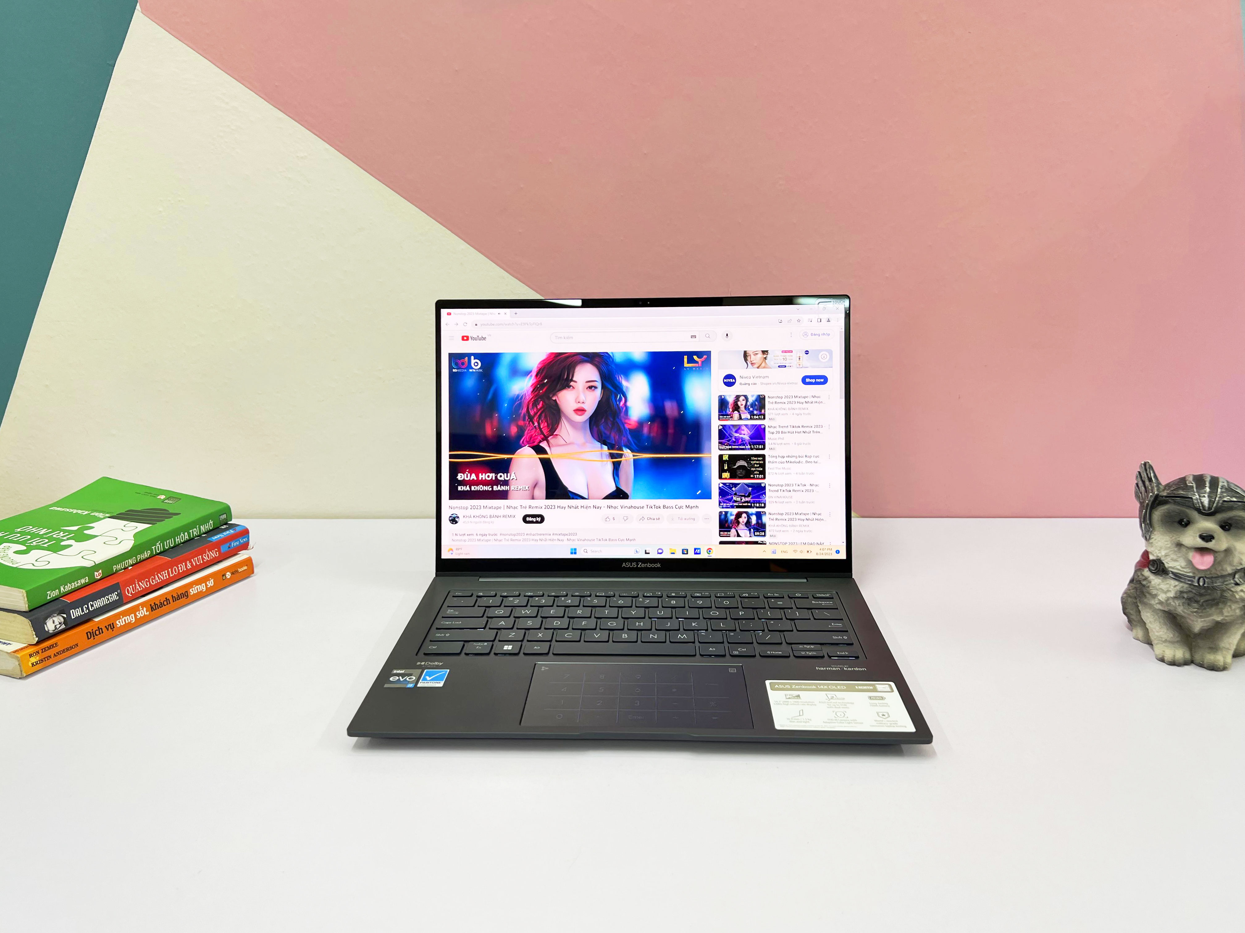 ASUS Zenbook 14 Q420VA (Intel Core I7-13700H | RAM 16GB |SSD M.2 NVMe 512GB | 14,5" OLED HDR 2,8K | Card Intel Iris Xe Graphics)