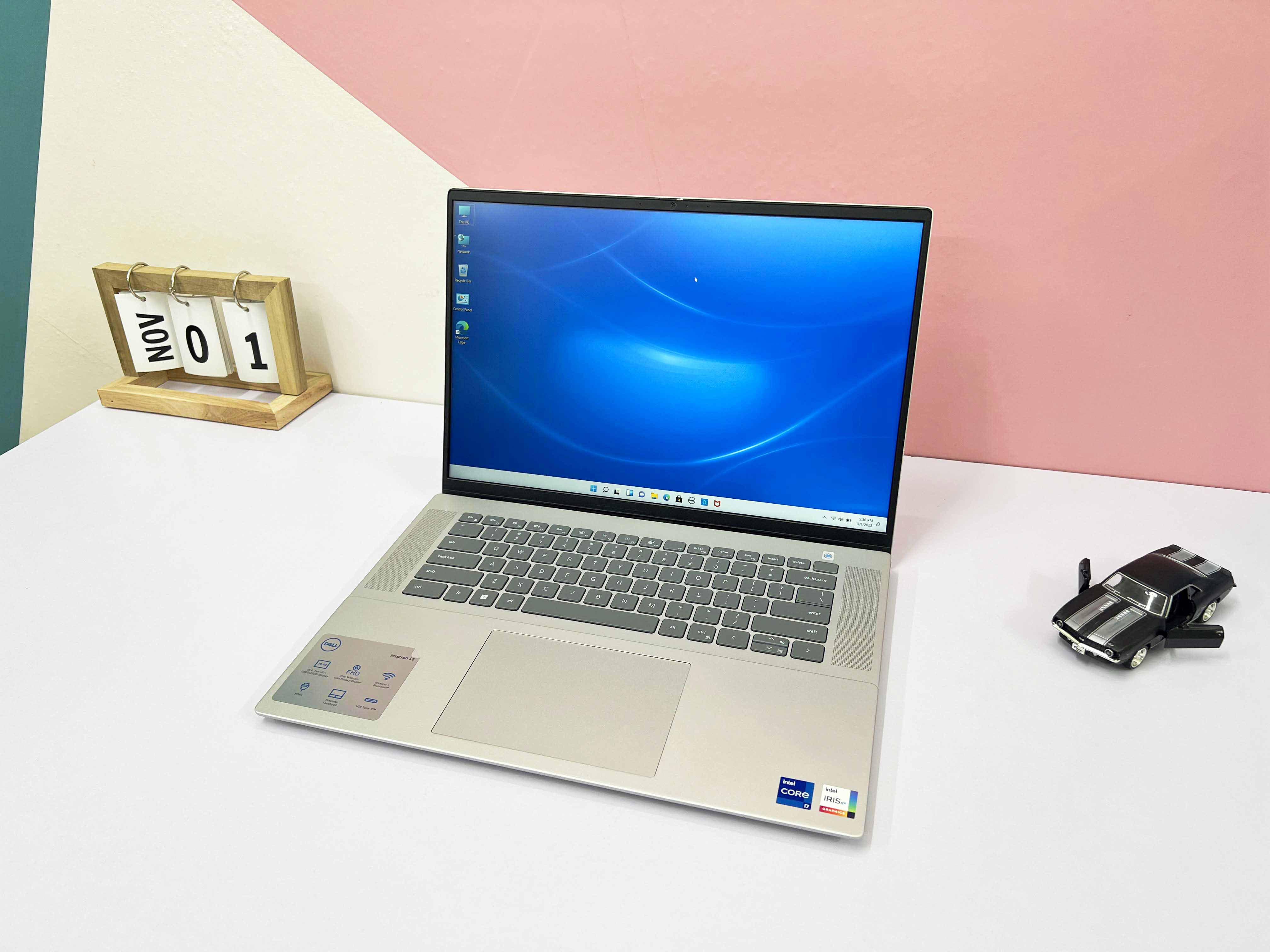 Dell Inspiron 16 5620 (Intel Core I7-1255U | RAM 16GB | SSD M.2 1TB | 16 Inch FHD+ 1920x1200 | Card On Intel Iris Xe)