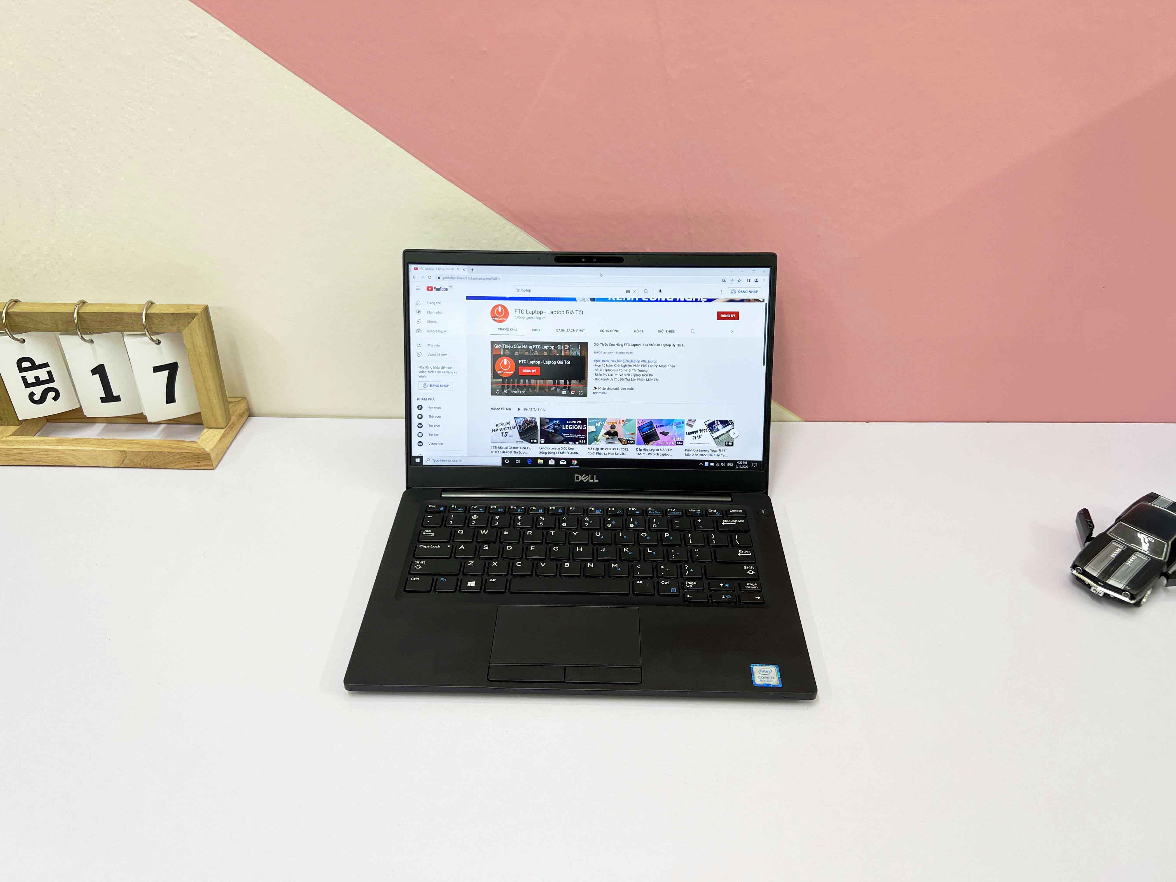 Dell Latitude E7390 (Core I7-8650U | RAM 8GB | SSD 256GB | 13.3 Inch FHD IPS 1920x1080 | Card On )