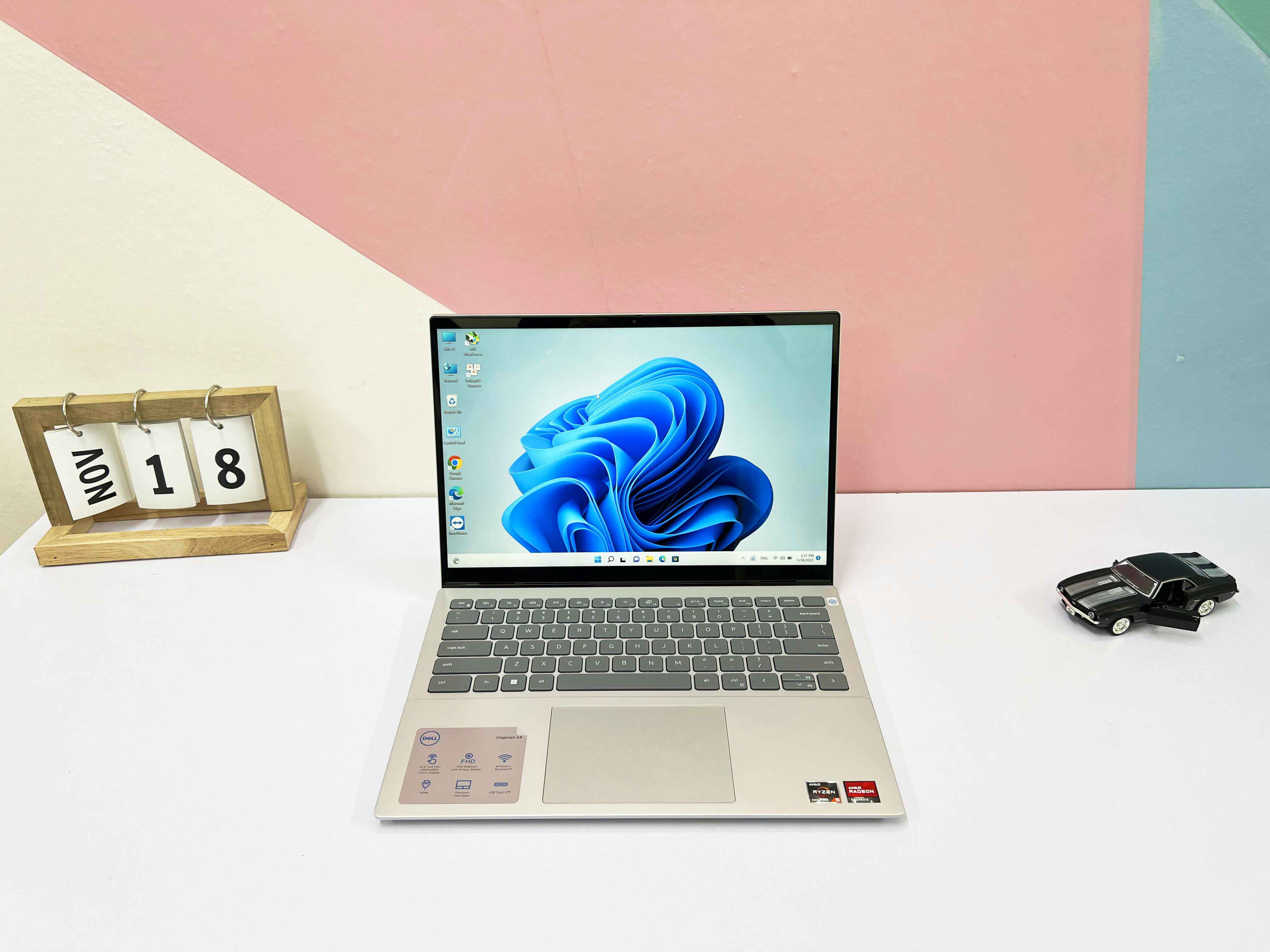 Dell Inspiron 5625 AMD Ryzen 7 5825U | RAM 16GB | SSD M.2 5 1TB | 16 Inch FHD+ (1920 X 1200) Touch | Card AMD Radeon Graphics R8 )