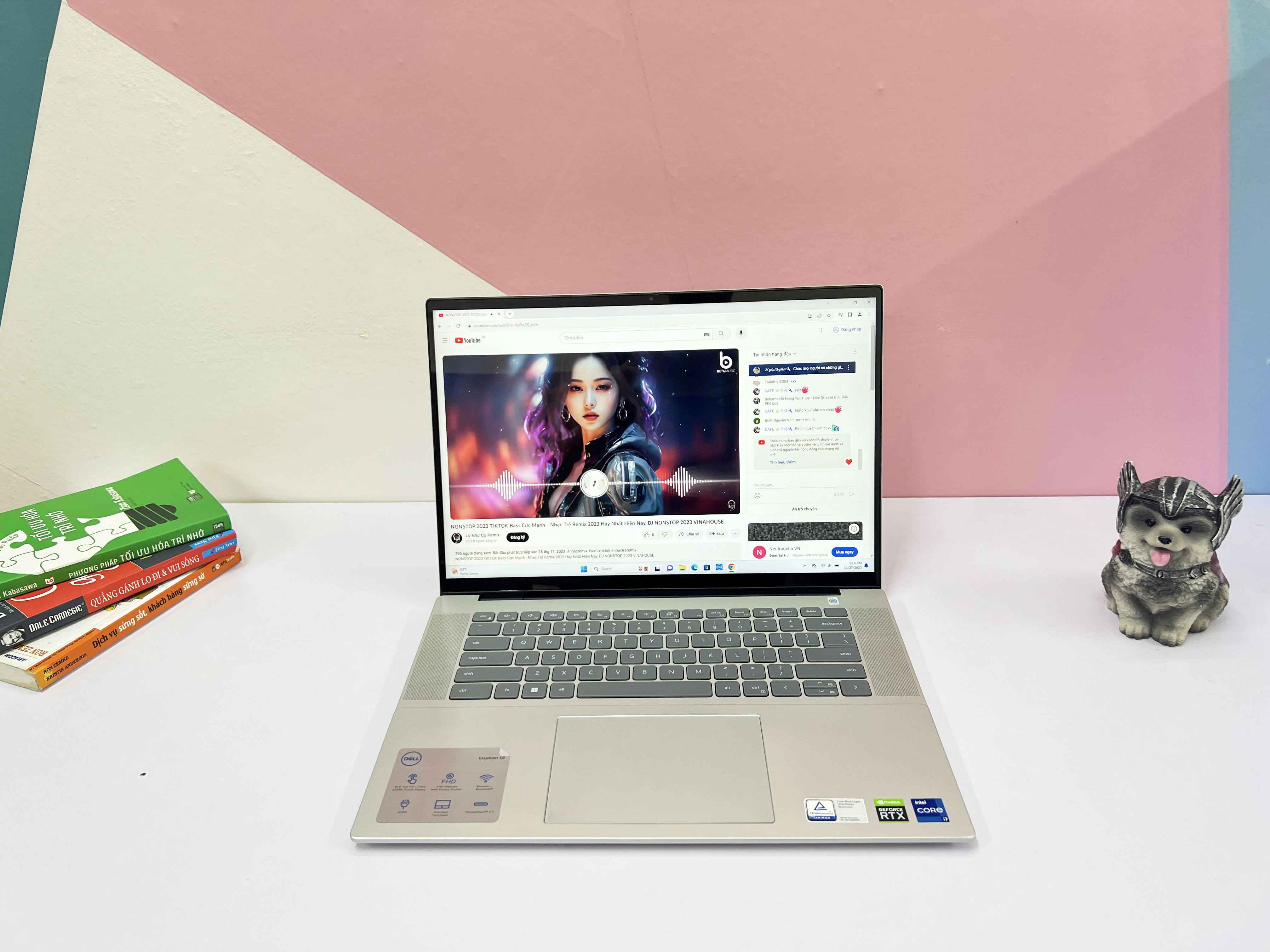 Dell Inspiron 5630 (Intel Core I7-1360P | Ram 16GB | SSD M.2 1TB | 16 Inch Full HD | Card RTX 2050 4GB)