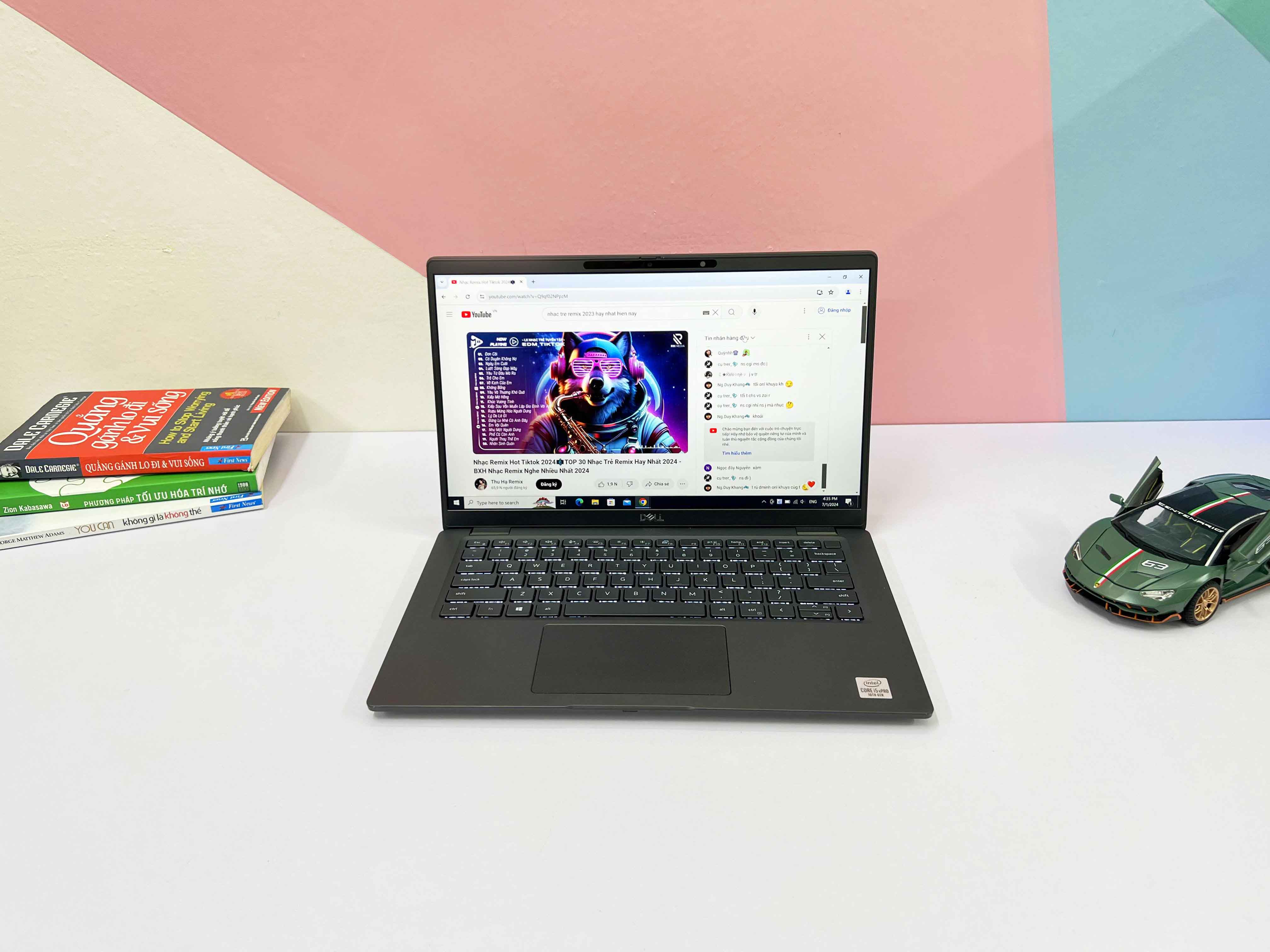 Dell Latitude 7410 Intel Core I5-10310U | RAM 8GB | SSD M.2 256GB | 14 Inch FHD (1920x1080) | Card Intel UHD Gaphics)