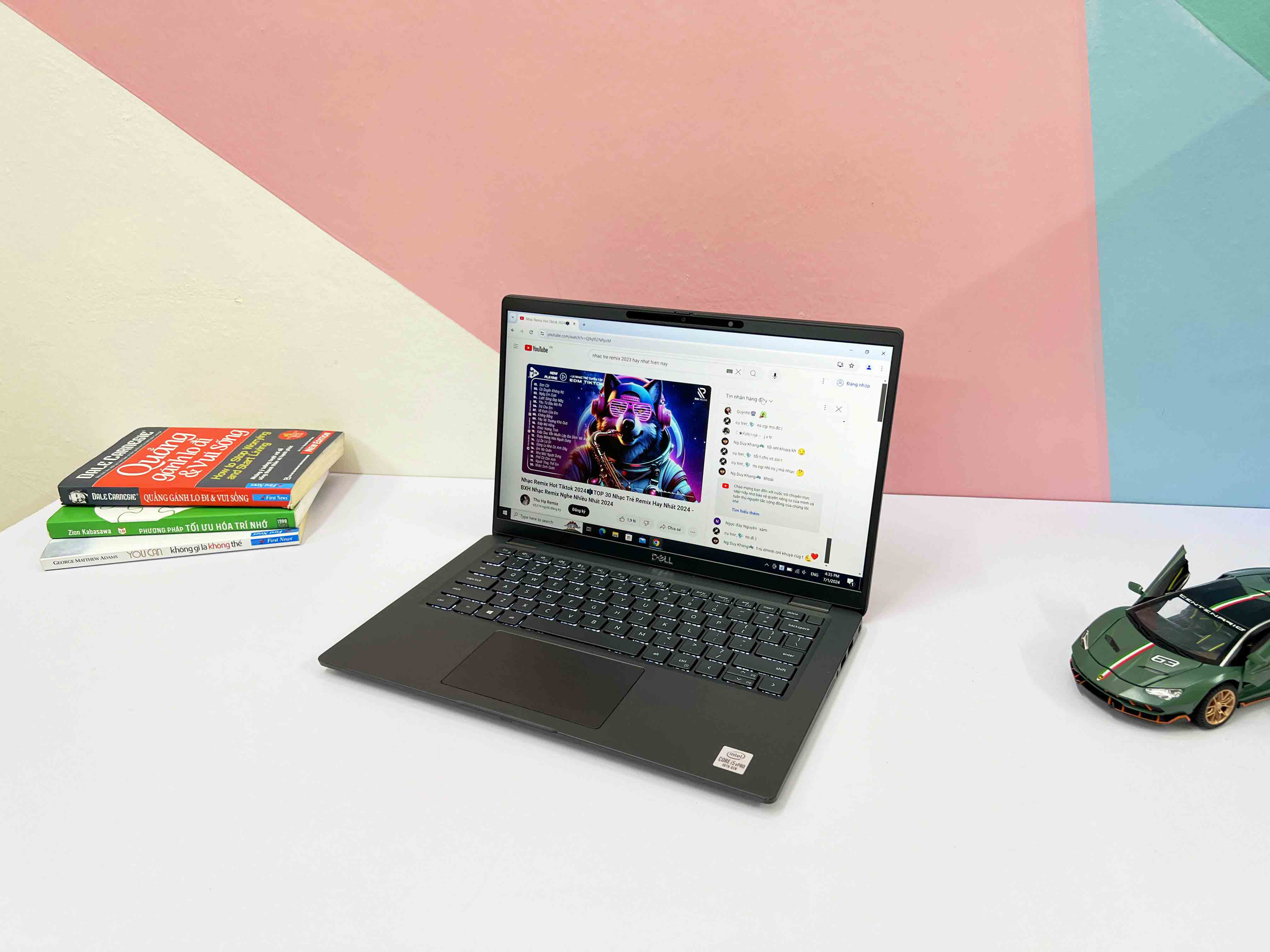 Dell Latitude 7410 Intel Core I5-10310U | RAM 8GB | SSD M.2 256GB | 14 Inch FHD (1920x1080) | Card Intel UHD Gaphics)