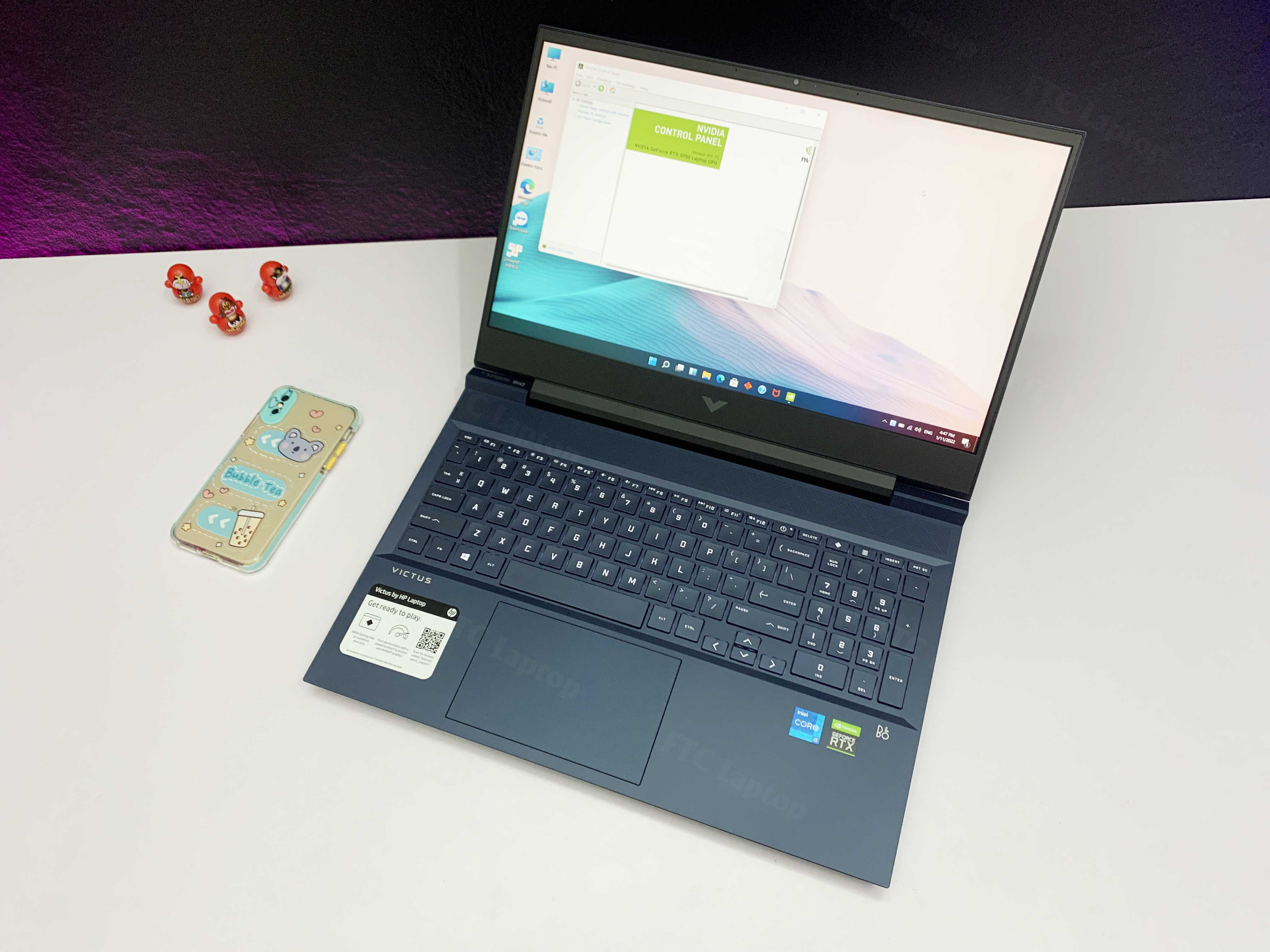 HP Victus 16 16-d0023dx (Intel Core I5-11400H | RAM 8GB |SSD M.2 NVMe 256GB | 16.1" Full HD 1920 X1080 | Card NVIDIA GeForce RTX 3050 4GB GDDR6)