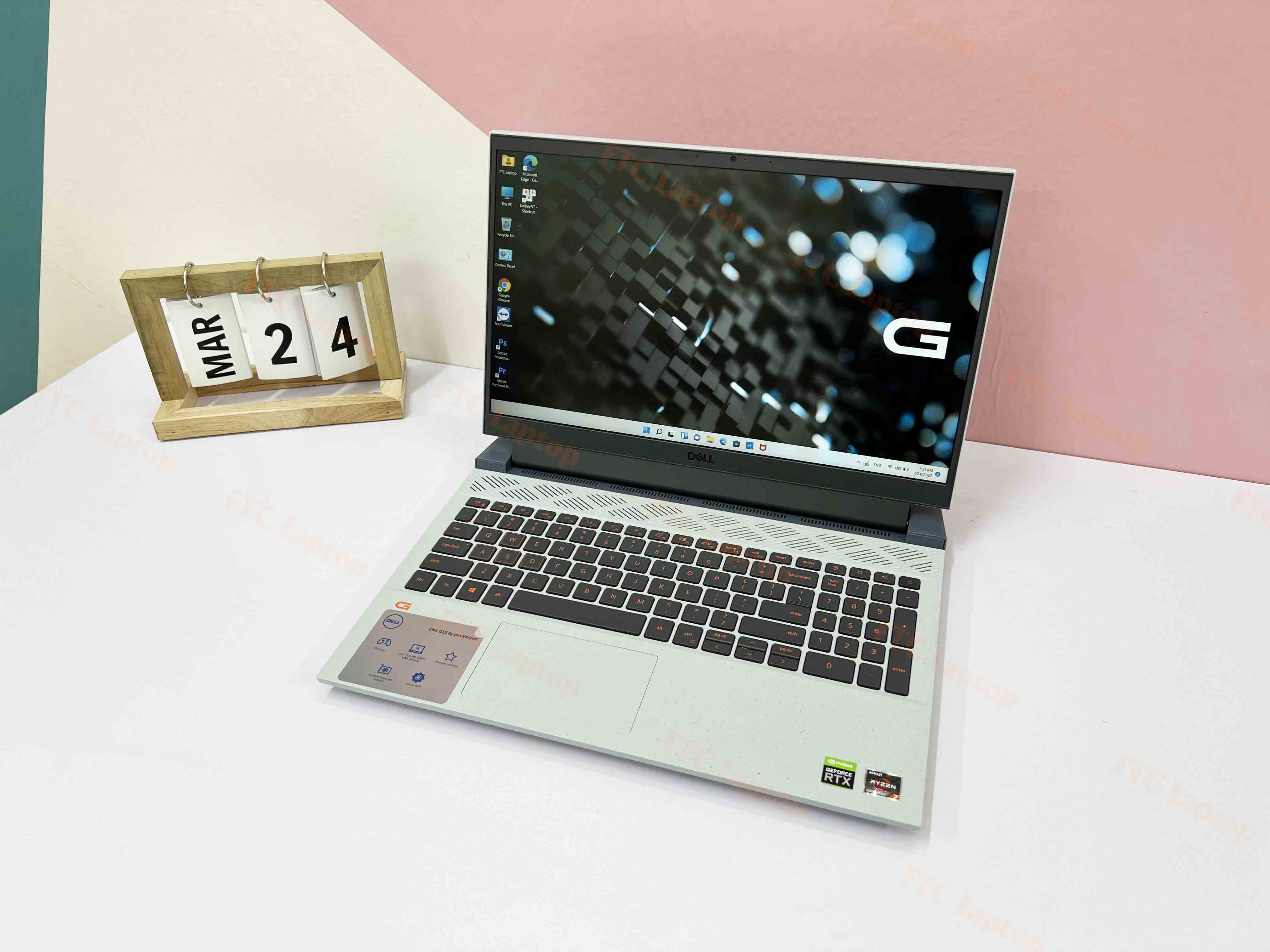 Dell Gaming G15 5515 (AMD Ryzen 7 5800H | RAM 8GB | SSD M.2 512GB | 15.6 Inch FHD 120Hz ( 1920x1080 ) | Card NVIDIA GeForce RTX 3050Ti 4GB GDDR6 )