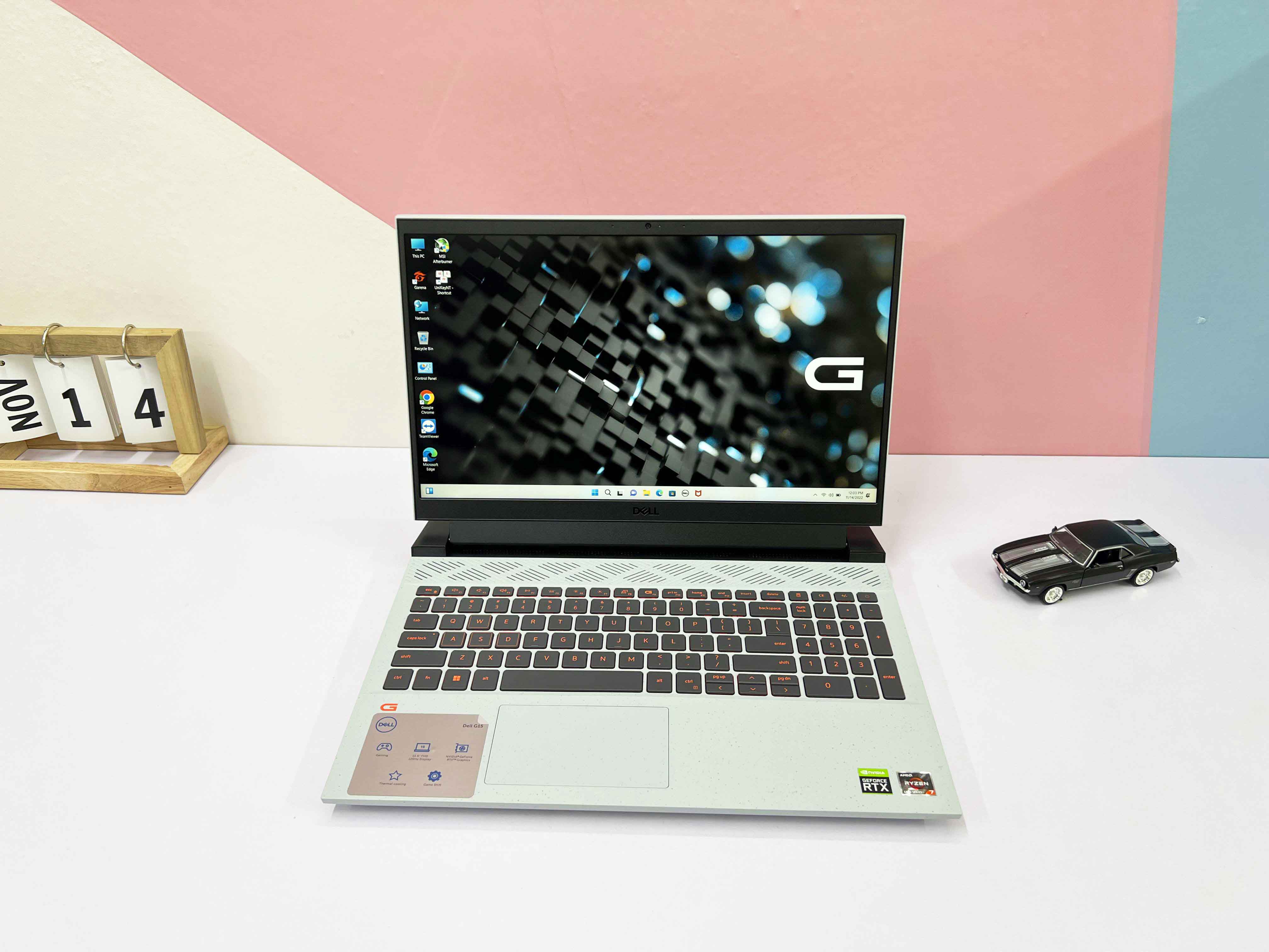 Dell Gaming G15 5525 (AMD Ryzen 7 6800H | RAM 16GB | SSD M.2 512GB | 15.6 Inch FHD 120Hz ( 1920x1080 ) | Card NVIDIA GeForce RTX 3050Ti 4GB GDDR6 )