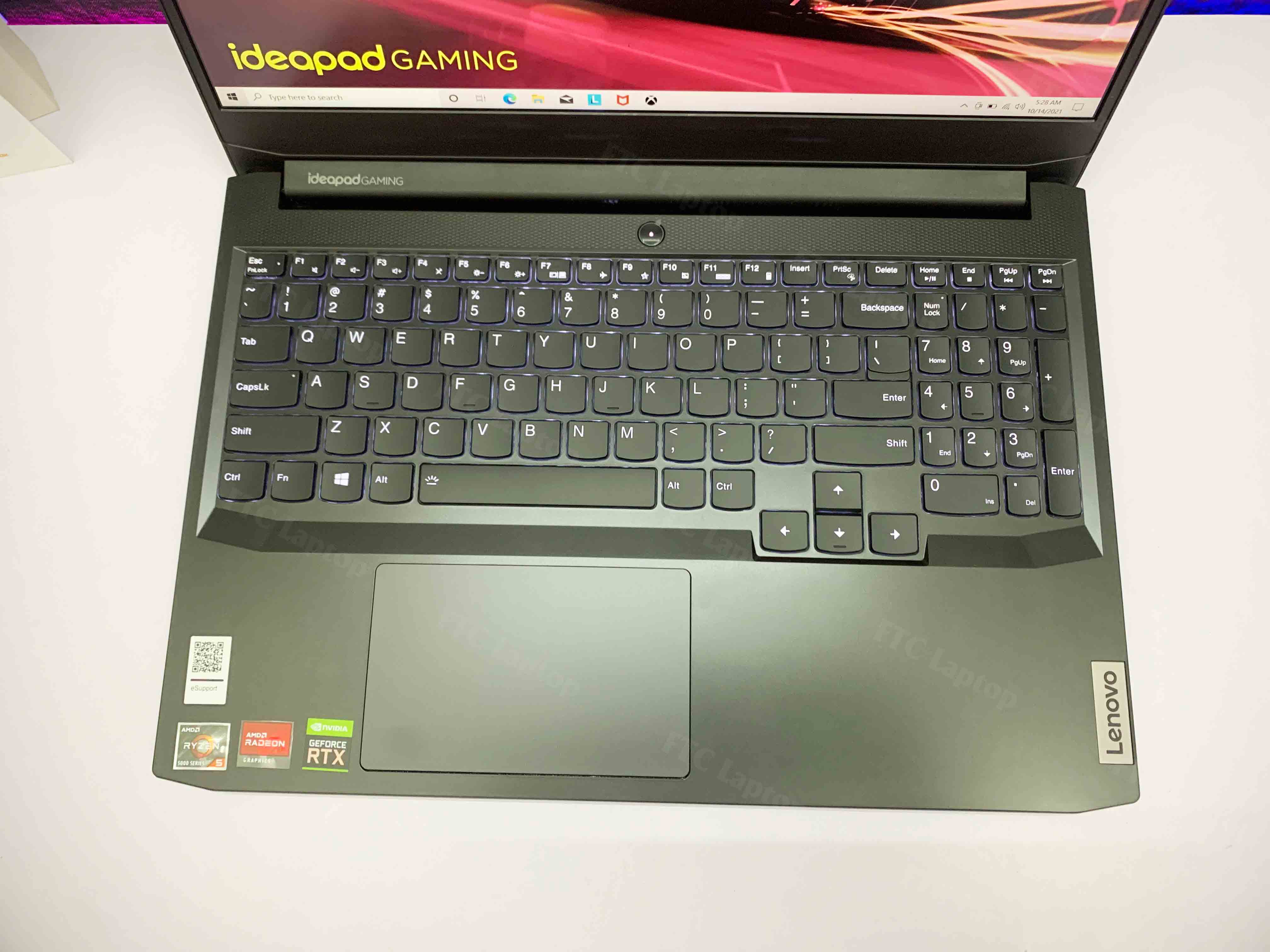 Lenovo Gaming 3 15ACH6 82K200XXUS (AMD Ryzen 5 5600H | RAM 8GB | SSD M.2 512GB | 15.6 Inch FHD 120Hz 1920x1080 | Card NVIDIA GeForce RTX 3050Ti 4GB GDDR6 )