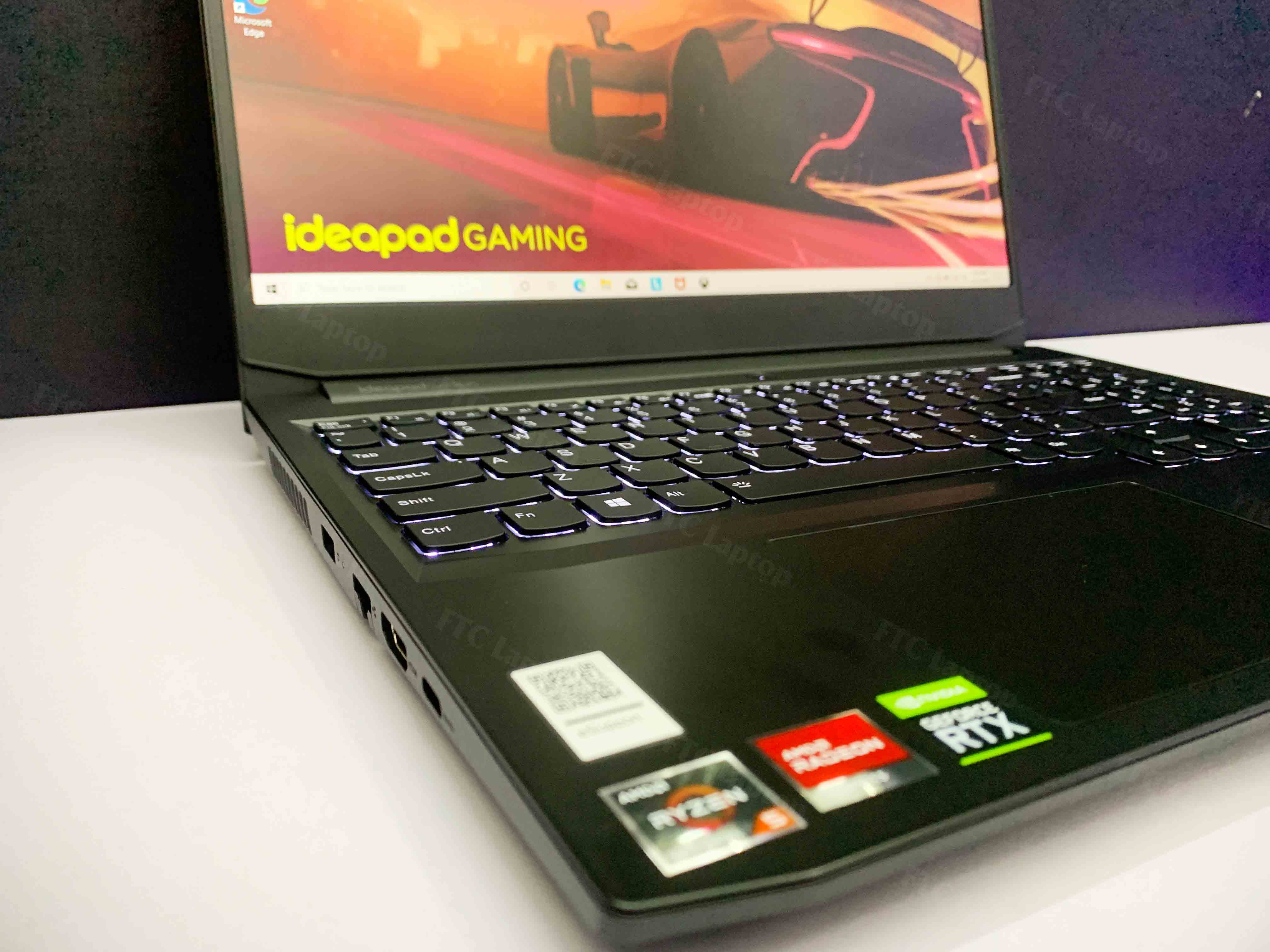 Lenovo Gaming 3 15ACH6 82K200XXUS (AMD Ryzen 5 5600H | RAM 8GB | SSD M.2 512GB | 15.6 Inch FHD 120Hz 1920x1080 | Card NVIDIA GeForce RTX 3050Ti 4GB GDDR6 )