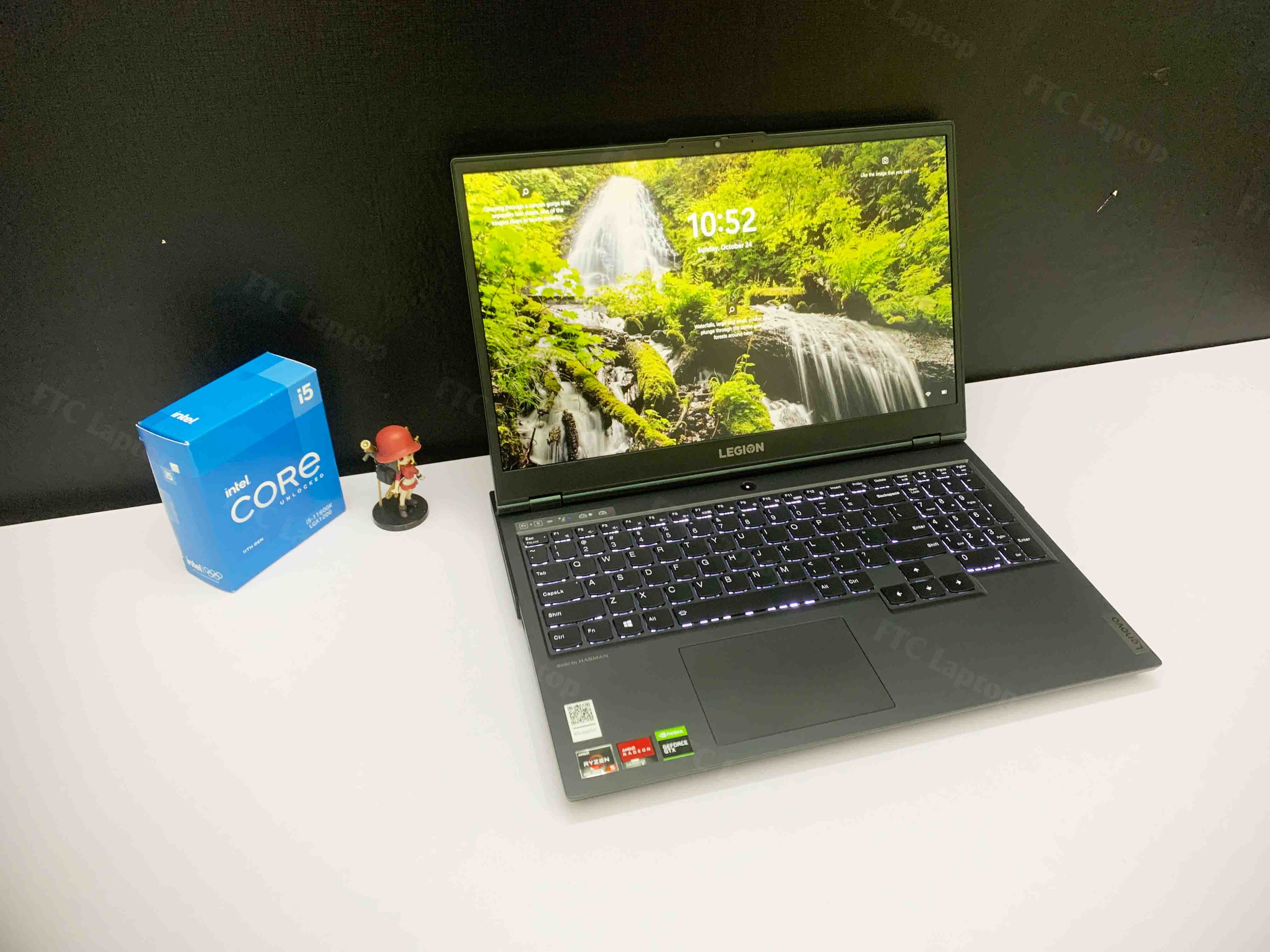 Lenovo Legion 5 15ARH05 (AMD Ryzen 5 4600H | RAM 8GB | SSD M.2 512GB | 15.6 Inch FHD IPS 120Hz ( 1920x1080 ) | Card NVIDIA GeForce GTX1650Ti 4GB GDDR6 )