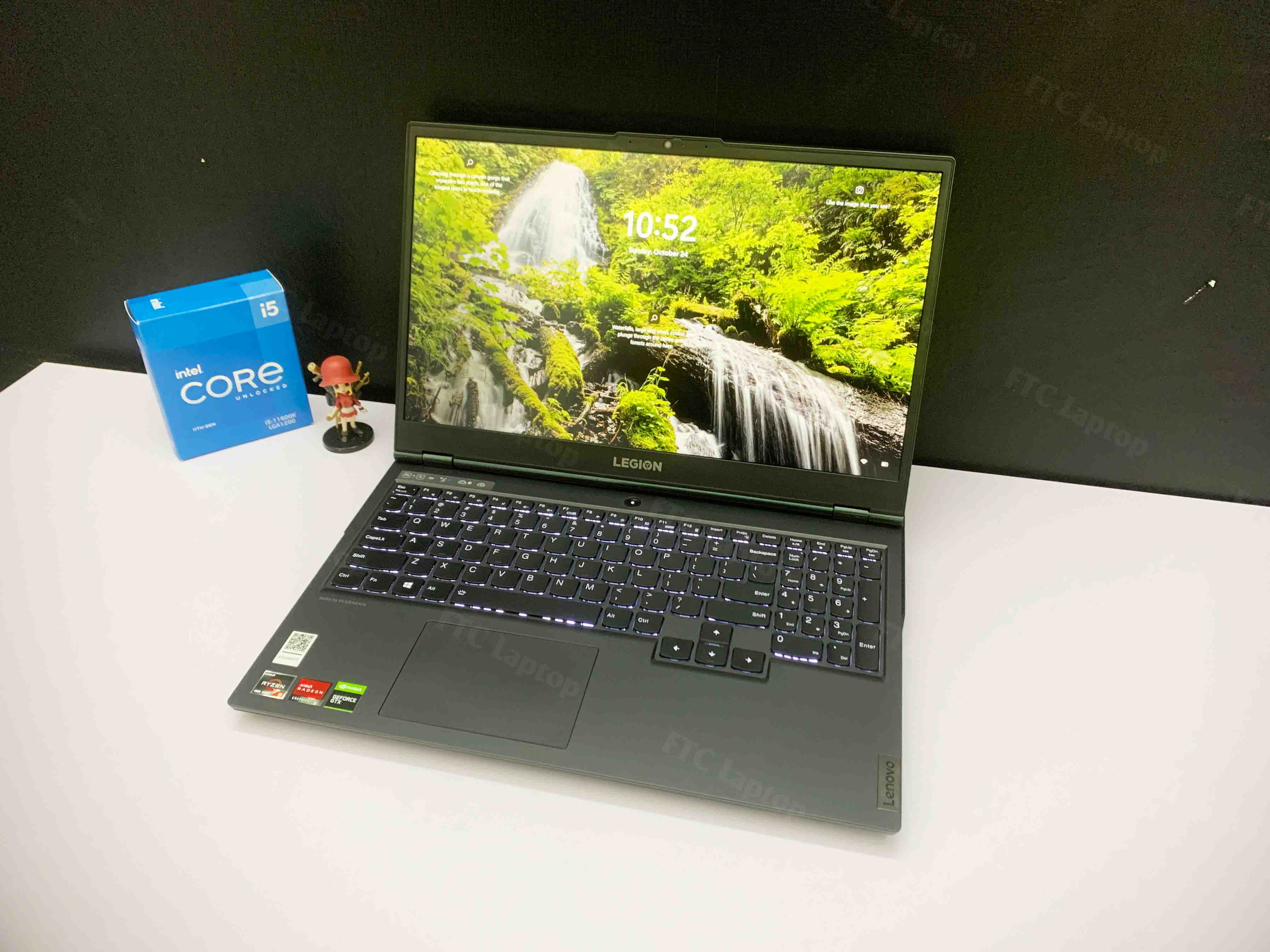 Lenovo Legion 5 15ARH05 (AMD Ryzen 5 4600H | RAM 8GB | SSD M.2 512GB | 15.6 Inch FHD IPS 120Hz ( 1920x1080 ) | Card NVIDIA GeForce GTX1650Ti 4GB GDDR6 )