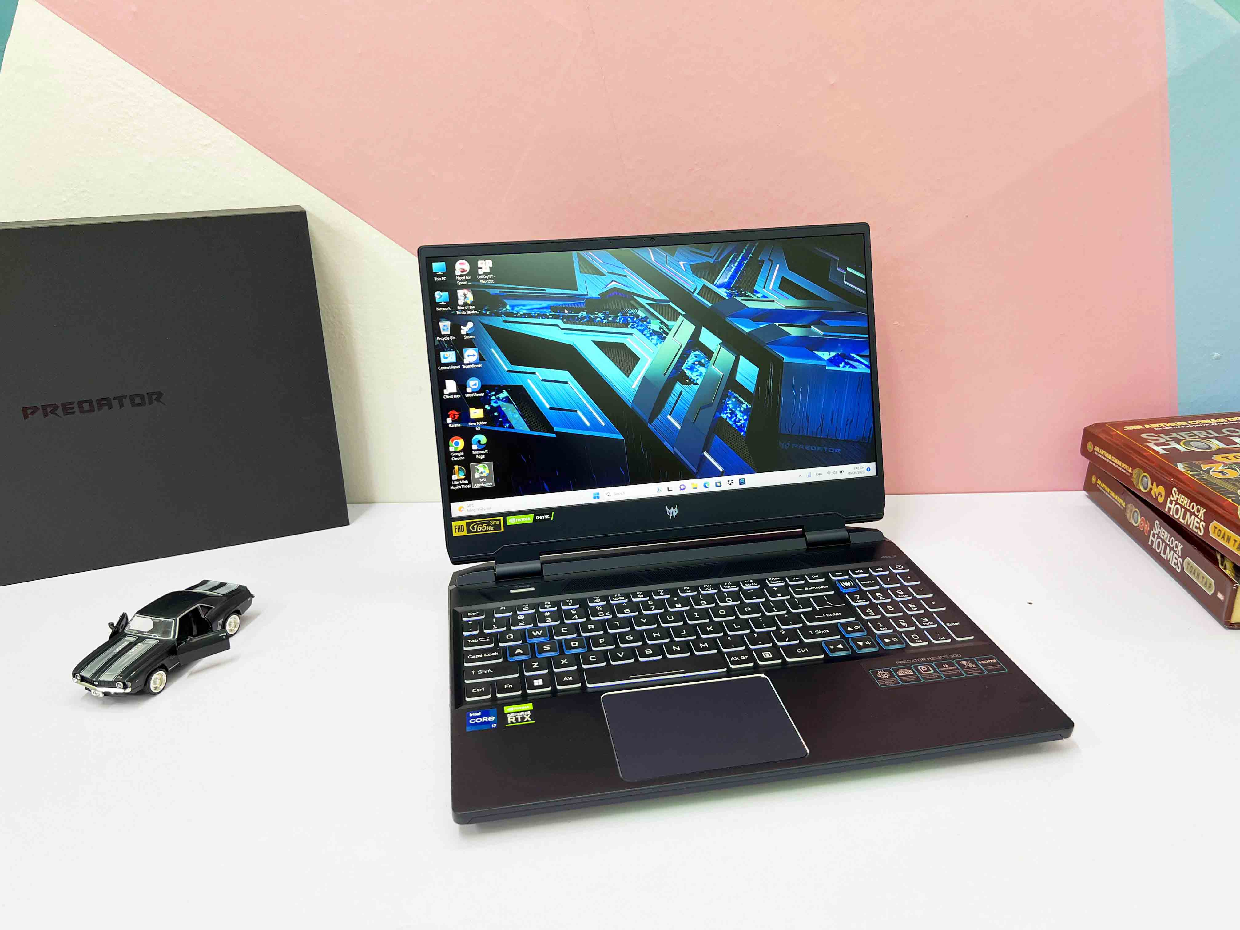 New 100% Acer Gaming Predator Helios 300 2022 (Core I7-12700H | Ram 16GB | SSD M.2 512GB | 15.6” FHD 165Hz | Card RTX 3060 6GB)