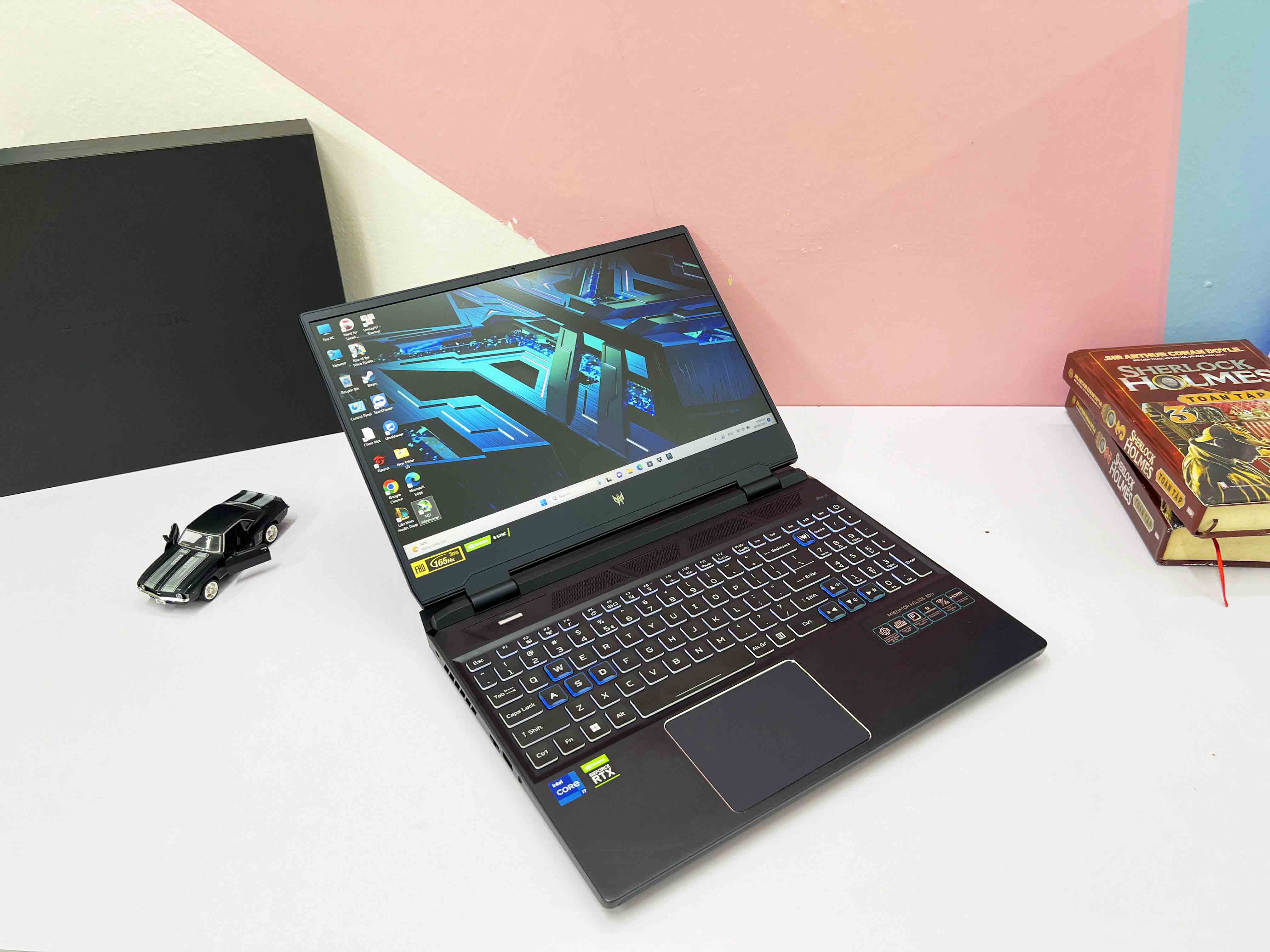 New 100% Acer Gaming Predator Helios 300 2022 (Core I7-12700H | Ram 16GB | SSD M.2 512GB | 15.6” FHD 165Hz | Card RTX 3060 6GB)