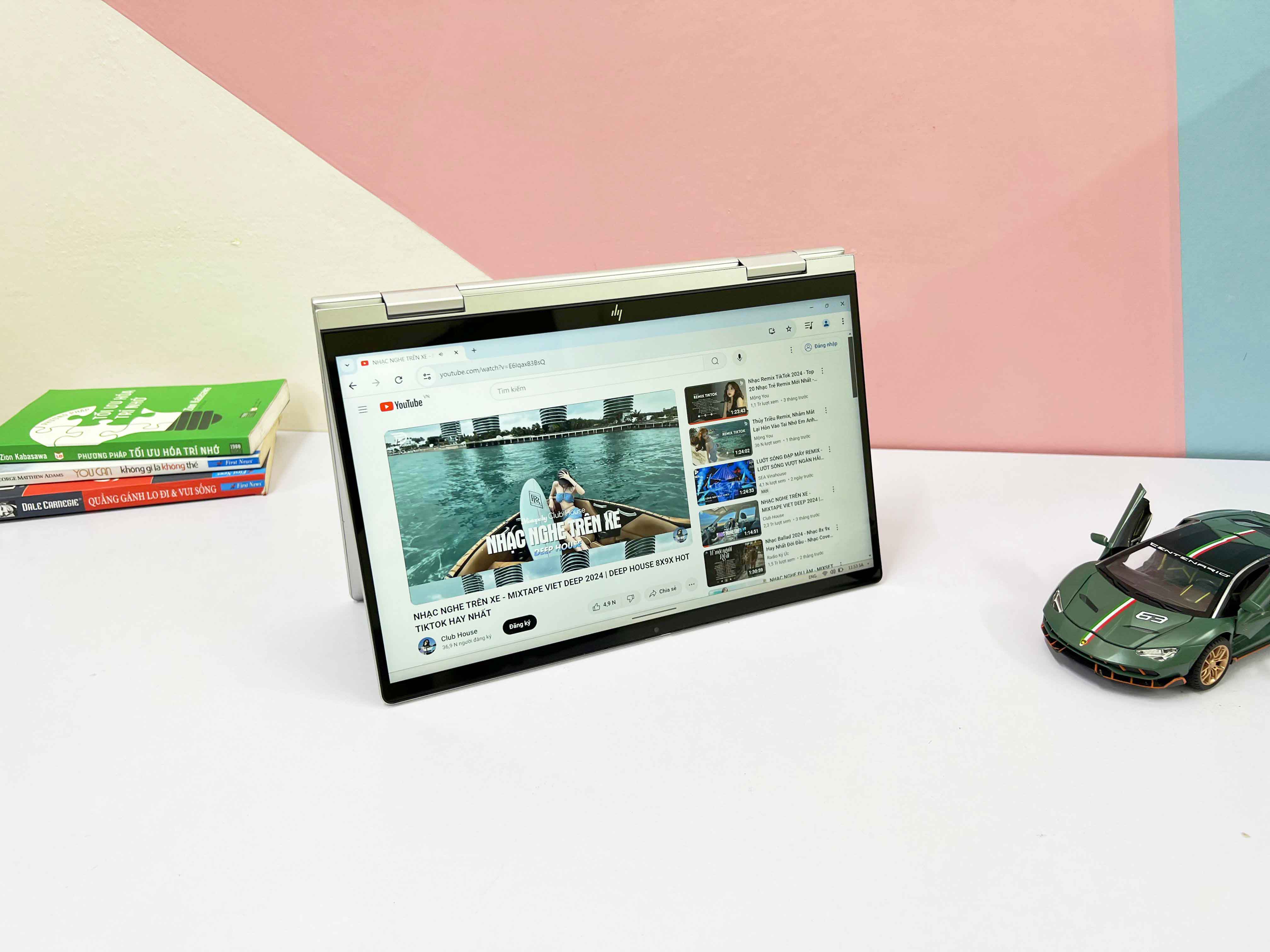 HP Envy X360 14-es0xxx Core I5-1335U | RAM 8GB | SSD 512GB | 14" FHD IPS (1920 X 1080) Cảm Ứng Gập 360 | Card On Intel Iris Xe Graphics )