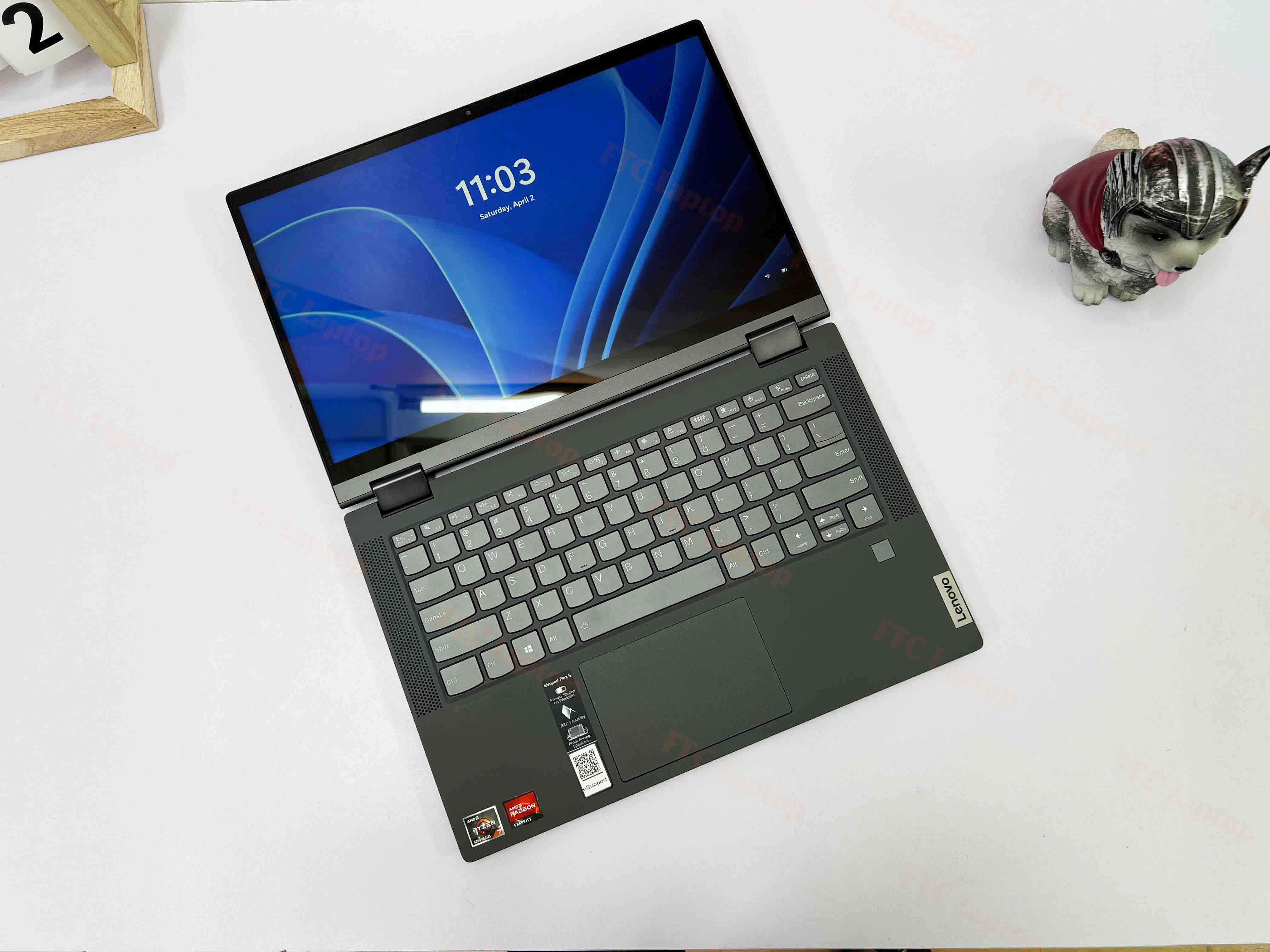 Lenovo IdeaPad Flex 5 14ALC05 ( AMD Ryzen 7 5700U | RAM 8GB | SSD Nvme 256GB | 14" 360 FHD IPS Touch Screen (1920 X 1080) | AMD Radeon Graphics)