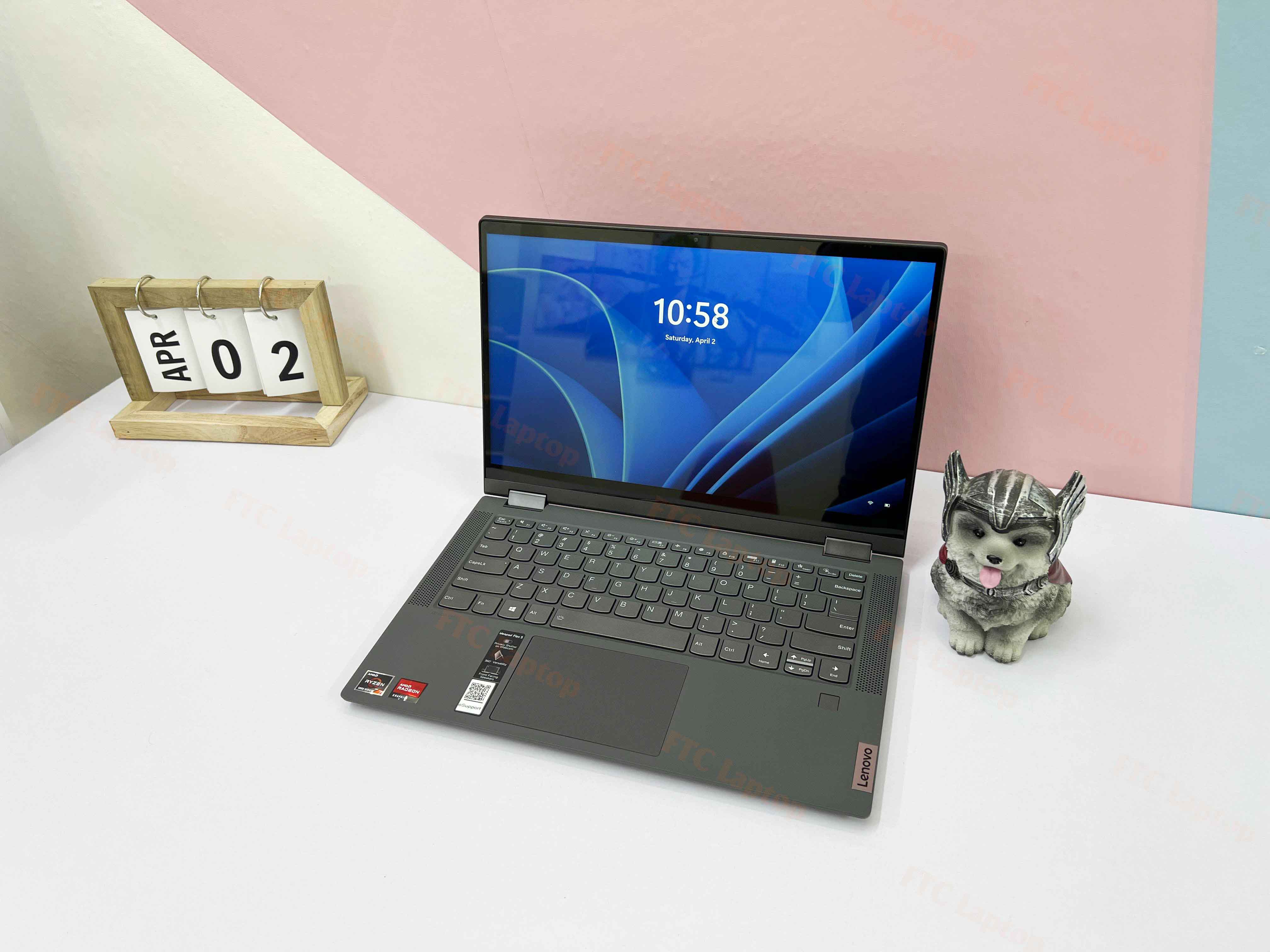 Lenovo IdeaPad Flex 5 14ALC05 ( AMD Ryzen 7 5700U | RAM 8GB | SSD Nvme 256GB | 14" 360 FHD IPS Touch Screen (1920 X 1080) | AMD Radeon Graphics)