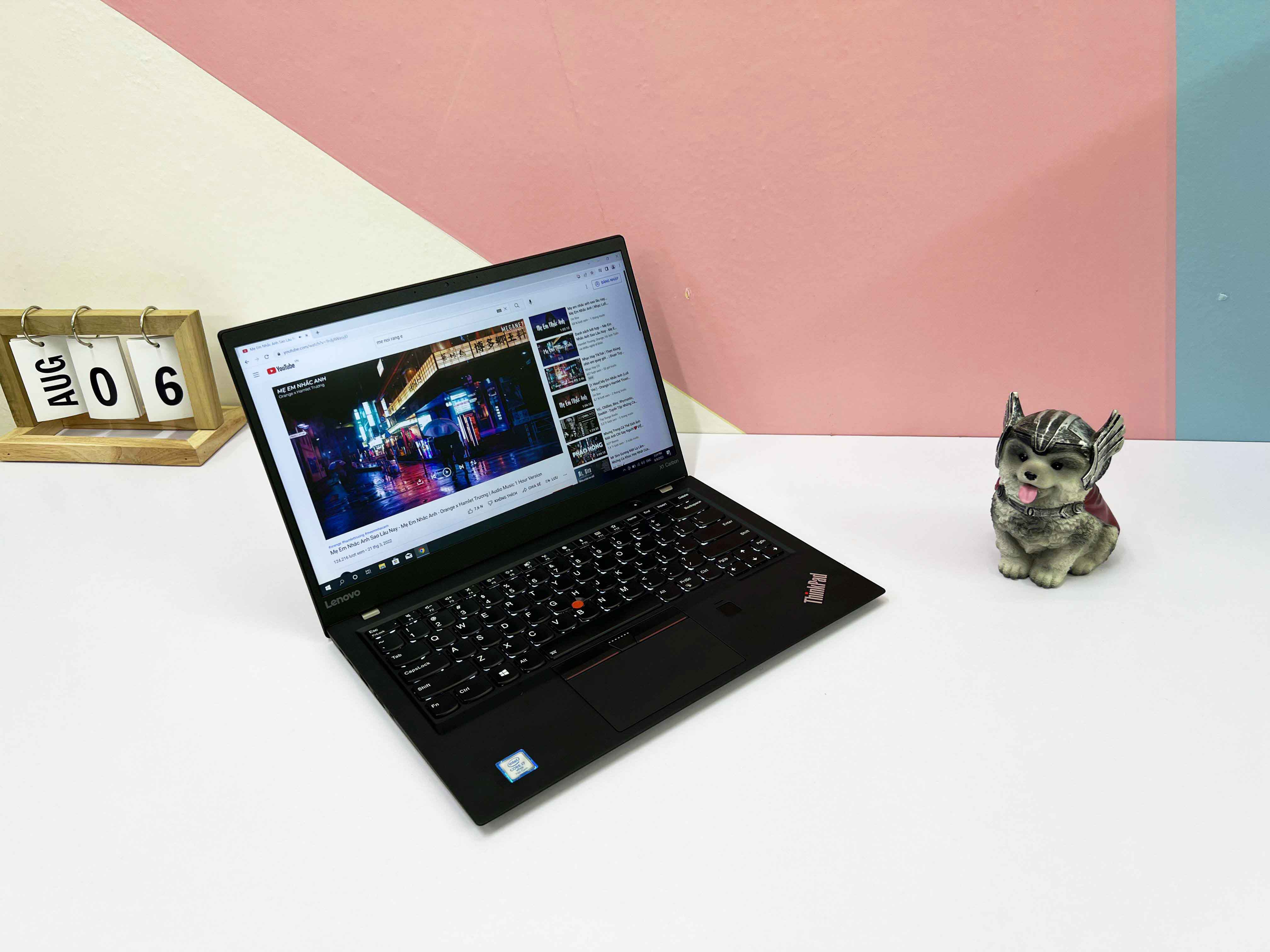 Lenovo Thinkpad X1 Carbon Gen 5 ( I7-7600U | RAM 16GB | SSD 256GB | 14" FHD IPS 1920 X 1080 | Card On HD Graphics 620 )