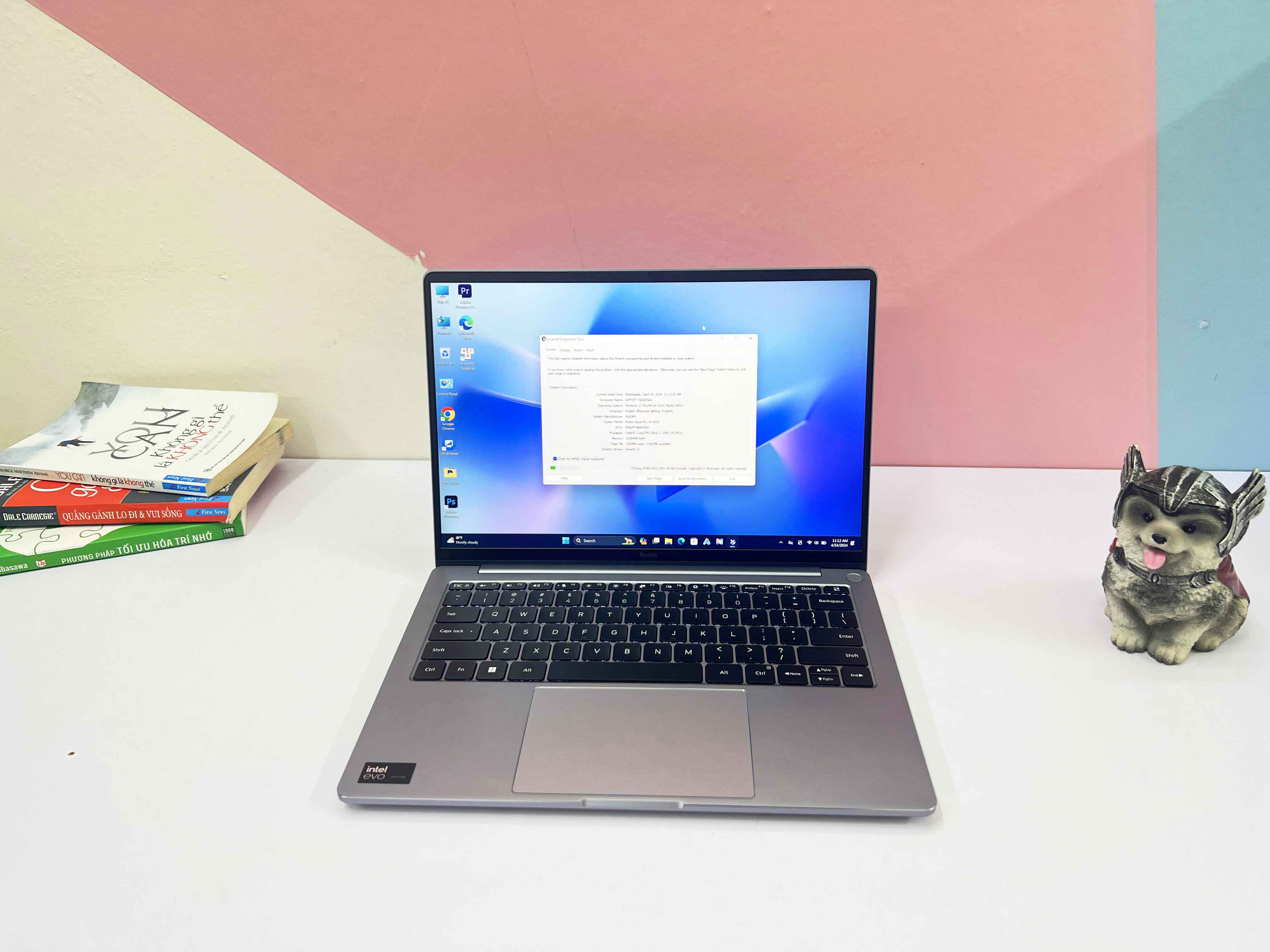 Redmi Book 14 Pro 2024 Intel Core Ultra 5 125H | Ram 16GB | SSD PCIe 512GB | 14" 2,8K 120Hz | Intel Arc Graphics